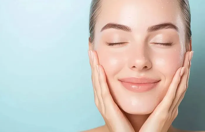 زن زیبا با ابروهای فوق العاده